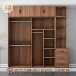 Tủ áo cửa cánh- T0158