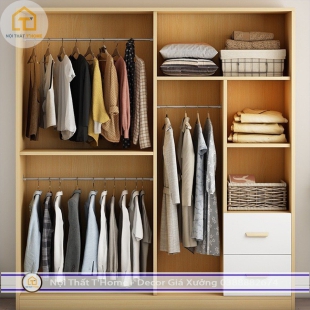 Tủ áo cửa cánh- T0168