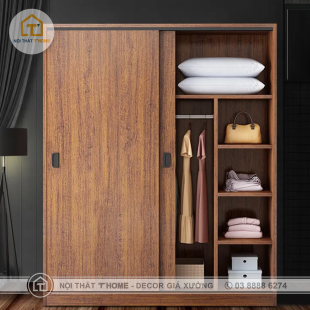 Tủ áo cửa lùa - T0245
